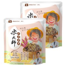 master mi 米大師 常溫熟飯 紅藜纖穀飯, 180g, 2包