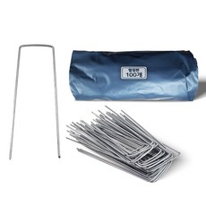 데일드 제초매트 고정핀 대, 100개 100개