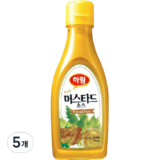 하림 뉴 머스타드 소스, 280g, 5개