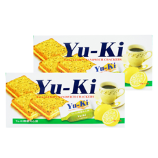 Yu-Ki 檸檬夾心餅, 150公克, 150g, 2盒