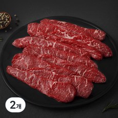 미국산 플랫아이언 구이용 (냉장), 300g, 2개 400g, 2개