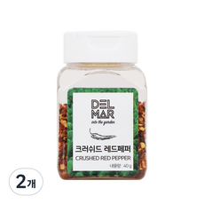 딜리셔스마켓 크러쉬드 레드페퍼, 40g, 2개