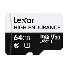 렉사 마이크로 SD카드 High-Endurance UHS-I급 LMSHGED064G-BCNNG, 64GB, 1개