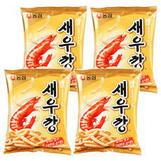 새우깡 쌀, 80g, 4개