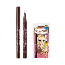 KISSME 奇士美 花漾美姬零阻力眼線液筆 0.4ml, 02 Brown, 1支