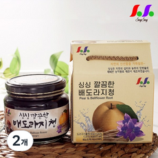 싱싱 깔끔한 배도라지청, 600g, 인천