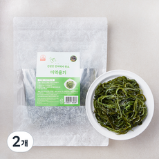 주일상사 간편한 한끼식사 완도 미역줄기 2팩, 1kg, 2개