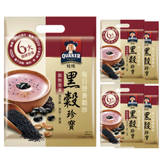 QUAKER 桂格 每日營養穀珍黑穀珍寶, 27g, 10包, 5袋