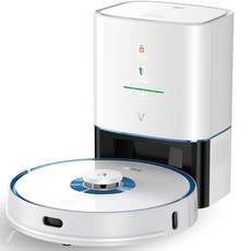 샤오미 비오미 S9 UV 로봇 청소기, 화이트, V-RVCLMD28D(로봇청소기), V-ADD26D(오토 엠티 스테이션)