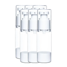 Y751 真空分裝瓶 12 x 3.2cm, 30ml, 6入, 擠乳式, 1組