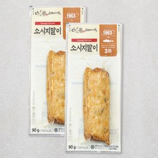 고래사어묵 소시지말이, 90g, 2개