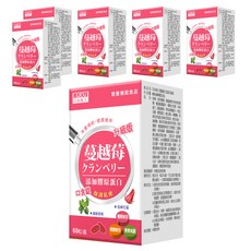 AJIOU 日本味王 蔓越莓口含錠 升級版, 800mg, 60顆, 6盒