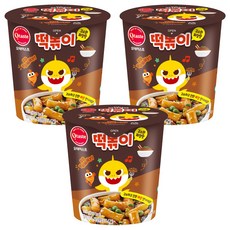 O taste 鯊魚寶寶炒年糕即食杯 炸醬口味, 116g, 3入