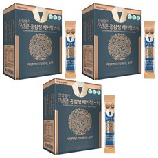 개성고려삼인 진삼명가 6년근 홍삼정 베이직 홍삼 스틱 100p, 1kg, 3개