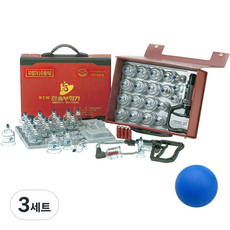 Hansol 拔罐機 19p + 指壓按摩球 隨機送, 3組
