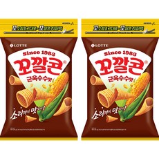 꼬깔콘 군옥수수맛 지퍼백, 235g, 2개