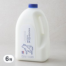 푸른초원 우유, 2.3L, 6개