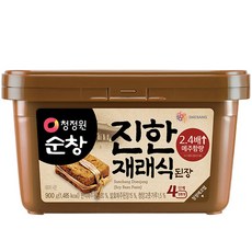 청정원 순창 진한 재래식 집된장, 900g, 1개