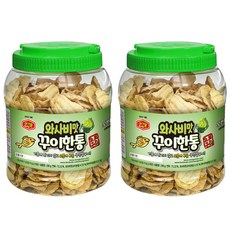 머거본 와사비맛 꾸이한통 어포스낵, 290g, 2개