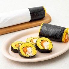 샐러드G 와사비 맛살 계란 김밥, 522g, 1팩