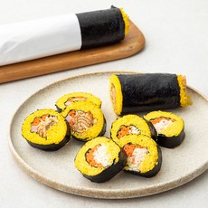 샐러드G 유부 계란김밥 + 와사비 맛살 계란김밥, 509g, 1팩