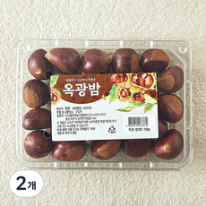 아산율림영농조합 옥광밤 특, 2개, 700g