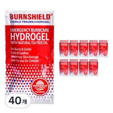 BURNSHIELD 하이드로겔 3.5ml, 40개