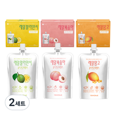 바로푸드 레알 콜라겐 곤약젤리 깔라만시 150ml x 10p + 복숭아 150ml x 10p + 망고 150ml x 10p 세트, 2세트