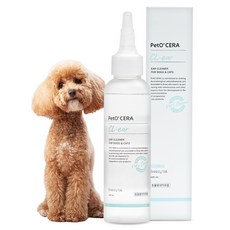 Breezy tail PetOu0027cera CLear 寵物潔耳液 100ml 1個, 120ml, 1入