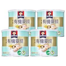 QUAKER 桂格 有機麥精 4個月以上適用, 300g, 4罐