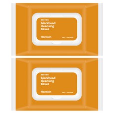 한스킨 블랙헤드 클렌징티슈, 100매, 2개