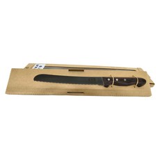 AHA 一法 歐式麵包專用刀 22cm，1.4034日本鋼材，紫檀木柄, 41113, 1支
