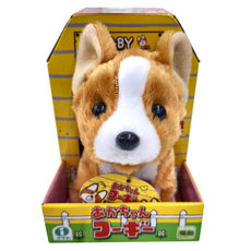 IWAYA 甜甜屋 威爾斯獵犬 毛絨玩具, 1個, 棕色