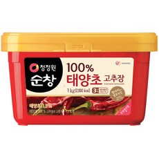 청정원순창 태양초 고추장 사각, 1kg, 1개