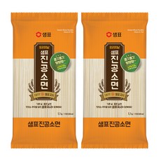 샘표 오리지날 진공소면, 1.1kg, 2개