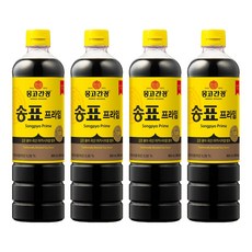 몽고간장 송표 프라임, 900ml, 4개