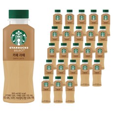 스타벅스 셀렉트 카페 라떼, 300ml, 24개