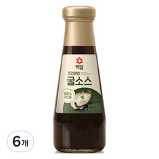 백설 프리미엄 굴소스, 210g, 6개