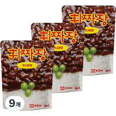 휘짜장 유니짜장 매운맛, 210g, 9개