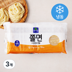 면사랑 쫄면 (냉동), 2kg, 3개