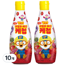 뽀로로 과일과 야채 케첩, 10개, 280g