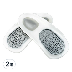 E.dot 三段可調足弓輔助墊, 全尺碼可選, 可拆卸矯正墊, F 40~42, 2組