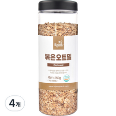 토종마을 국산 볶은 오트밀, 350g, 4개