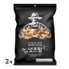 넛츠팜 아몬드 호두 피칸 마카다미아, 800g, 2개