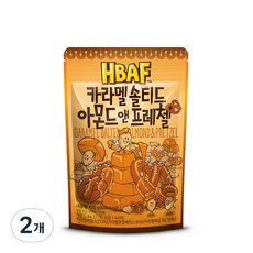 바프 카라멜 솔티드 아몬드 앤 프레첼, 120g, 2개