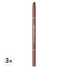 토니모리 러블리 아이브로우 펜슬 0.1g, 4호 브라운, 3개