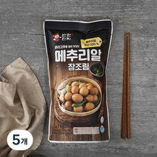 반찬단지 꽈리고추를 넣어 맛있는 메추리알 장조림, 1kg, 5개