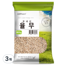 건강한밥상 국산 율무, 800g, 3개