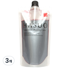 하수오 헤어용 왁싱큐어 500g, 레드, 3개