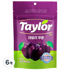 테일러 리치 푸룬 건자두, 100g, 3개